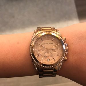 Rose Gold Michael Kors Watch